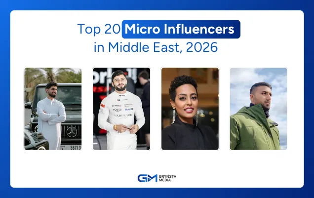 Top 20 Micro Influencers in Middle East, 2026