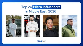 Top 20 Micro Influencers in Middle East, 2026